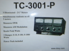 Dosey TC-3001-P 3-Way Meter - Product Image
